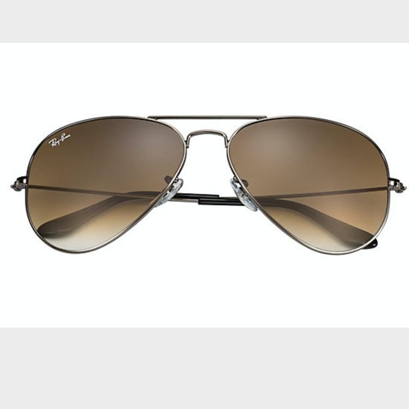 RAY-BAN-Aviator Light Brown Gradient Sunglasses main image 5